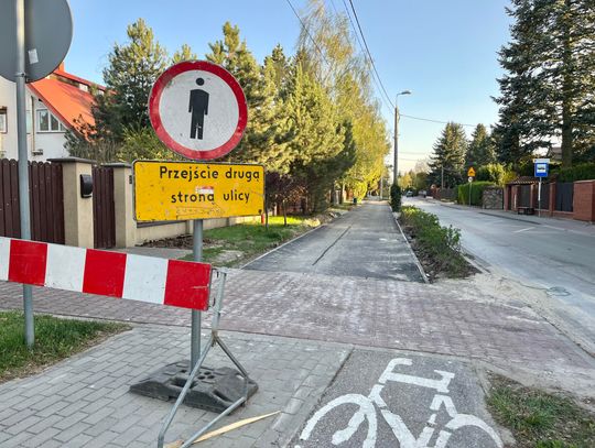 Remont Podhalańskiej i Ireny w Komorowie: Zamknięcie dróg i objazdy od 27 kwietnia