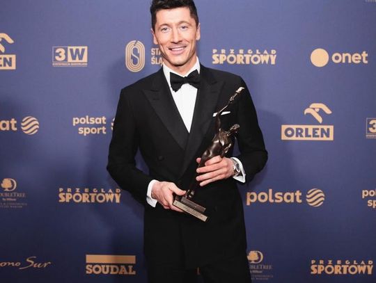 Robert Lewandowski najlepszym sportowcem 2021 roku w Polsce