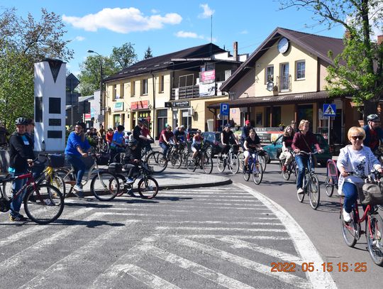 Rowerowe odwiedziny u strażaków