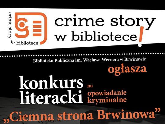 Rusza konkurs na opowiadanie kryminalne "Ciemna strona Brwinowa"