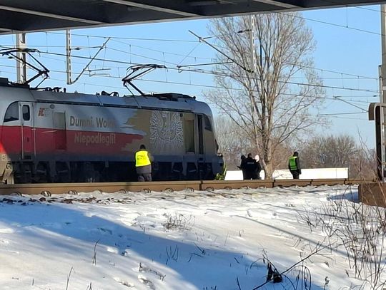 Śmiertelne potrącenie człowieka na torach w Grodzisku Mazowieckim