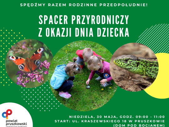 Spacer przyrodniczy z okazji Dnia Dziecka