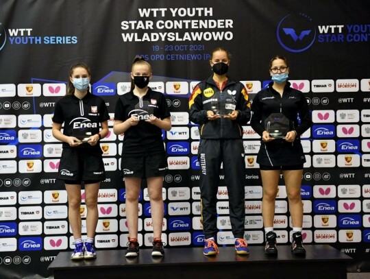 Srebro tenisistek Bogorii w turnieju WTT Youth Star Contender