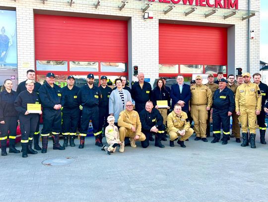 Strażacy z Gminy Grodzisk z nowym wyposażeniem