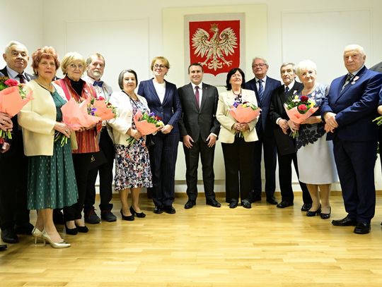 Uroczyste wręczenie Medali za Długoletnie Pożycie Małżeńskie