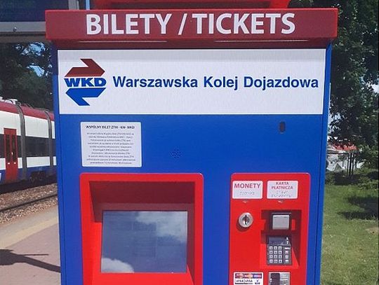 Uwaga! Biletów w biletomacie WKD już nie kupisz!