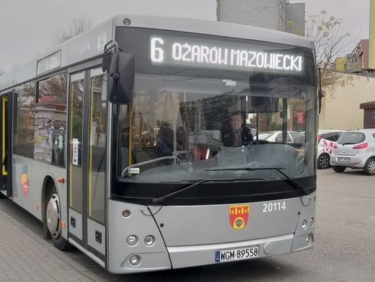 Uwaga! Zmiany w kursowaniu autobusów linii nr 6