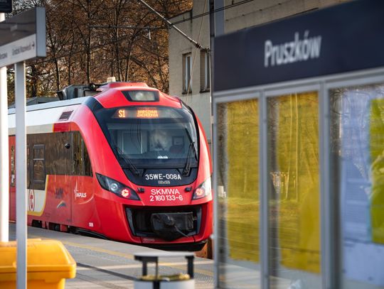 Weekendowe zmiany w kursowaniu linii S1. Uwaga na utrudnienia