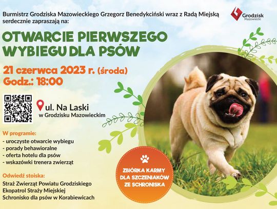 Weź psa i przyjdź! Park dla psów: jutro otwarcie!