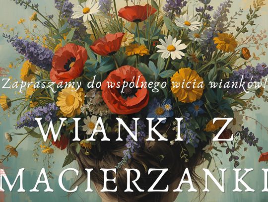 „Wianki z macierzanki” w parku Kościuszki w Pruszkowie