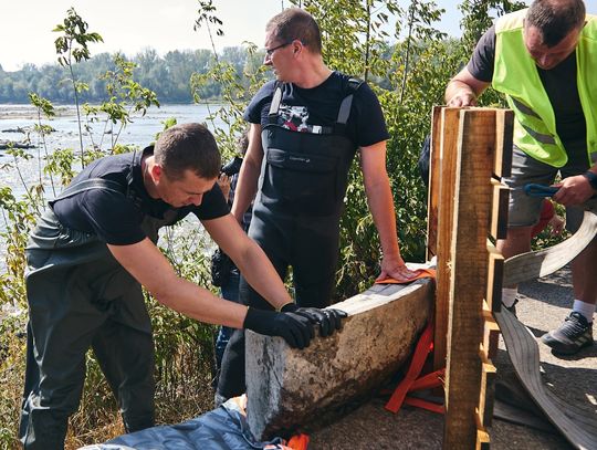 Wisła odsłania tajemnice królewskiej rezydencji