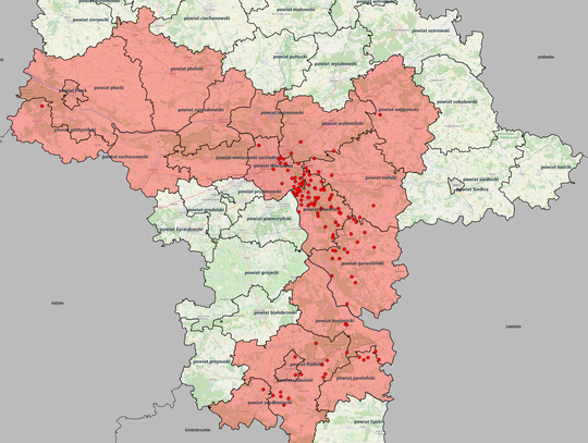 Wścieklizna na Mazowszu