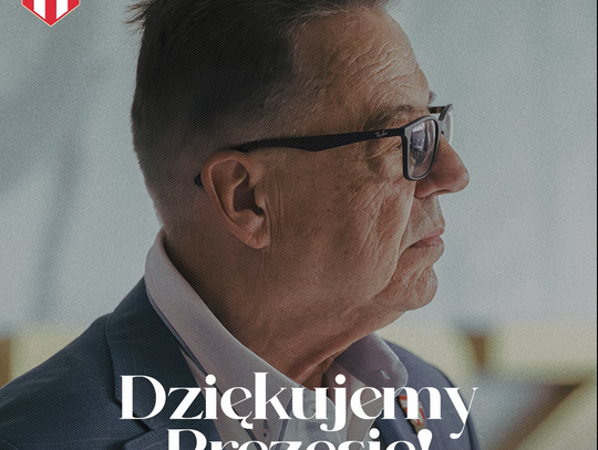 Zmiana w Pogoni Grodzisk Mazowiecki. Marek Finkowski żegna się ze stanowiskiem prezesa