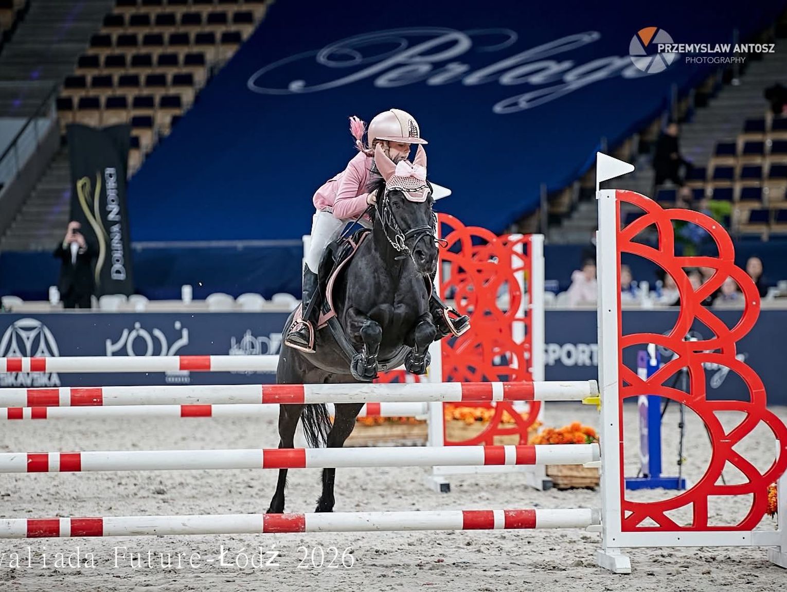 10-letnia Zuzanna Sasin z gminy Raszyn wicemistrzynią Cavaliada Future w Łodzi
