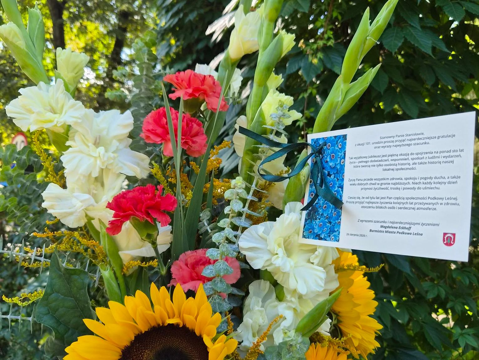 101. urodziny mieszkańca Podkowy Leśnej. Wyjątkowy jubileusz pana Stanisława