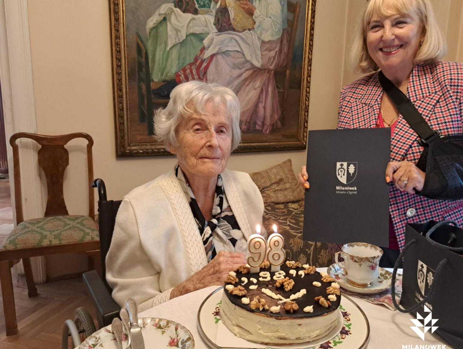 98. urodziny Heleny Czyżewicz „Lali” – Bohaterki Armii Krajowej z Milanówka