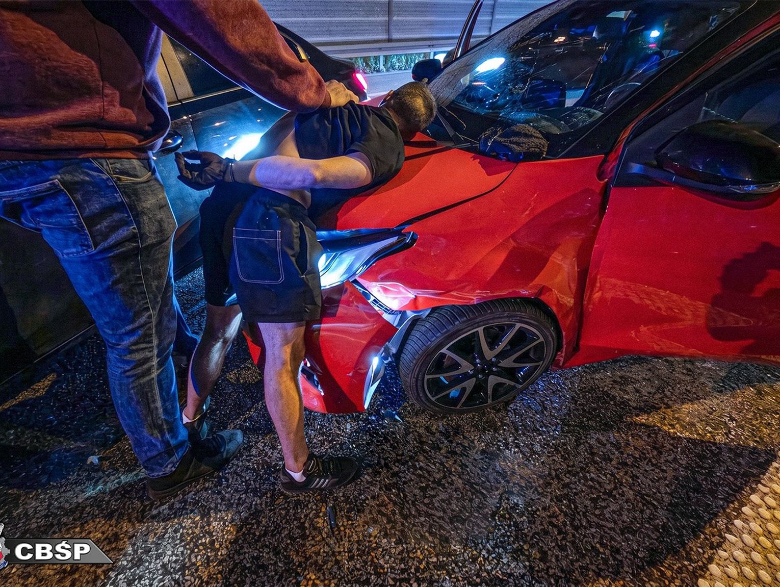 Akcja CBŚP w powiecie grodziskim. Odzyskano Toyotę skradzioną w Berlinie