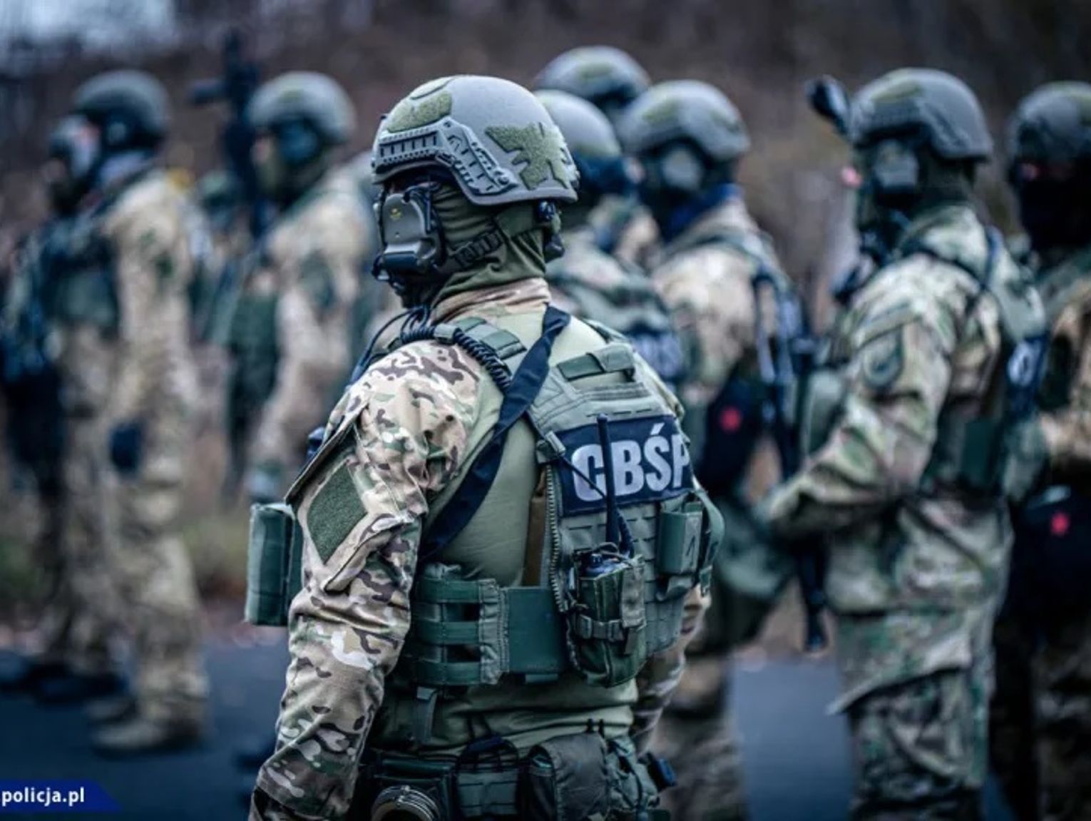 Akcja Centralnego Biura Śledczego Policji w Żółwinie!