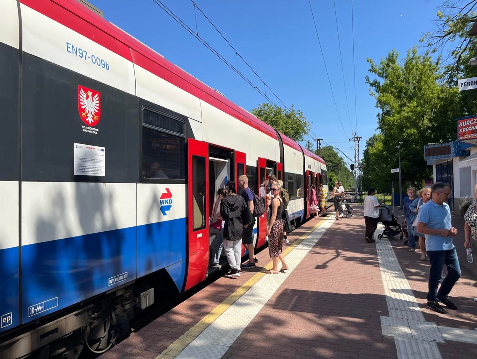 Awaria na linii WKD i odwołane pociągi