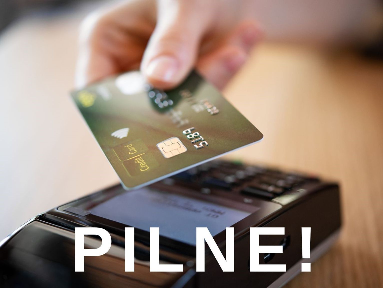 Awaria systemów płatności – problemy z kartami i terminalami