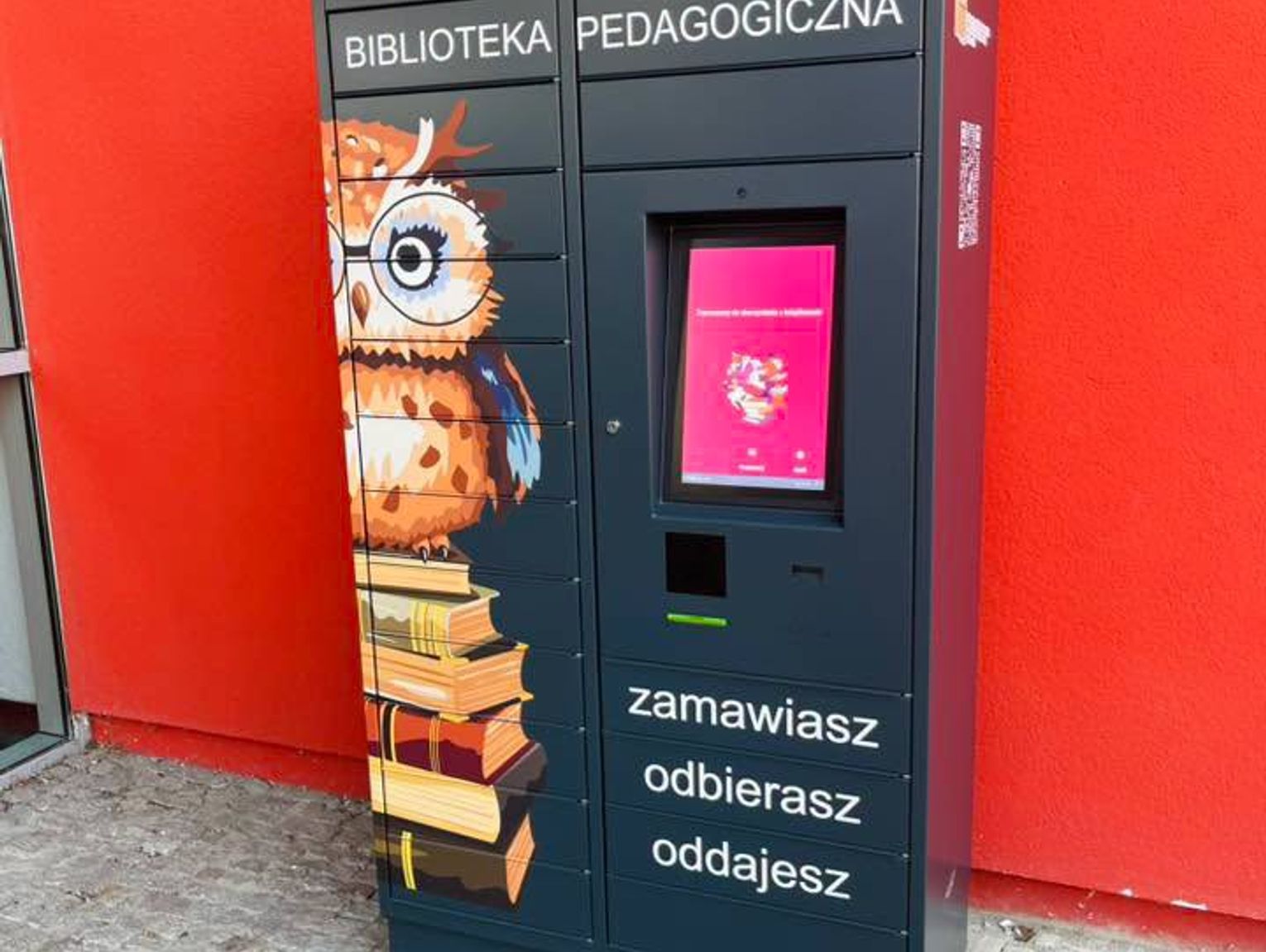 Książkomat już działa w Grodzisku Mazowieckim