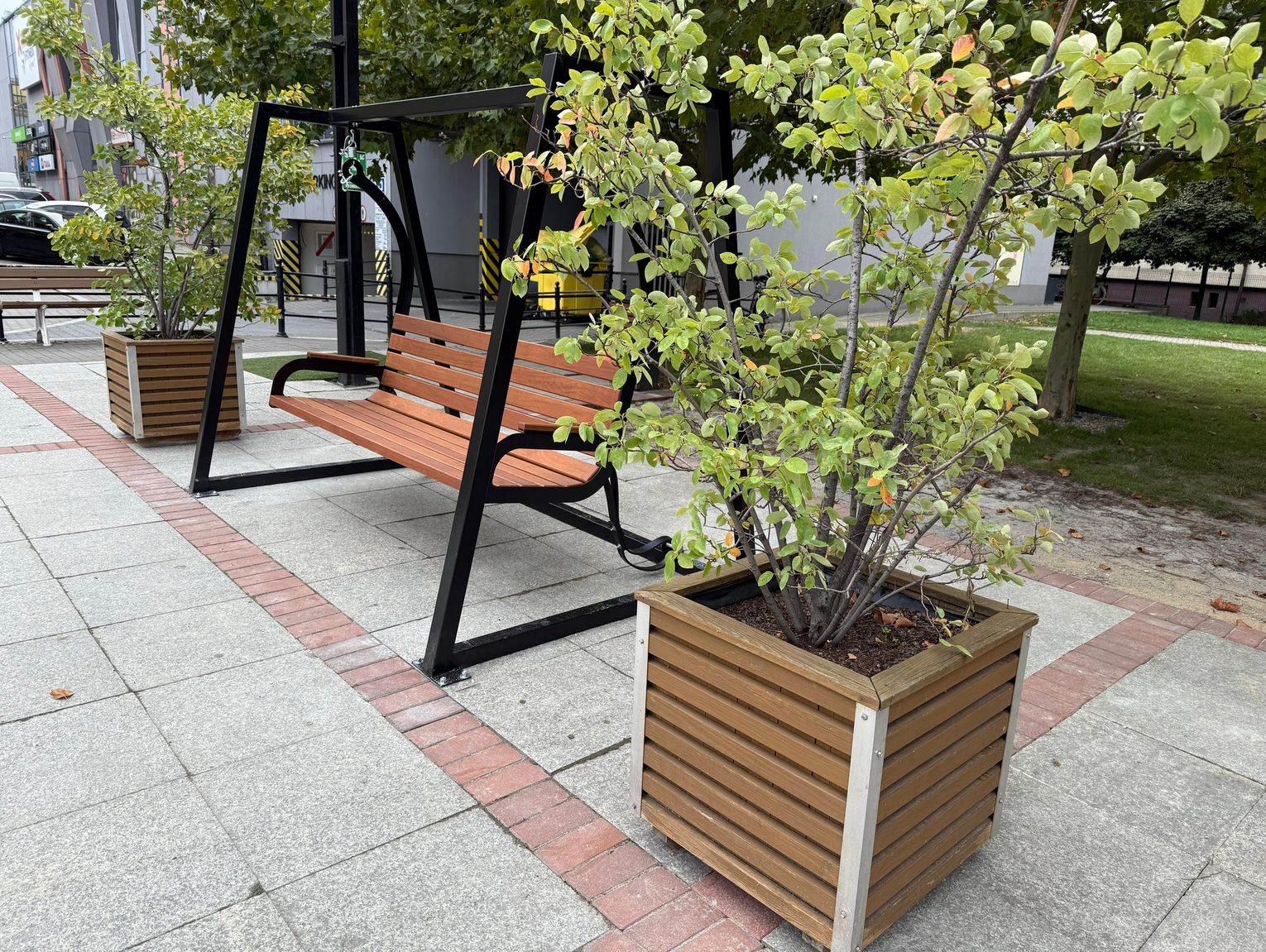 Ławki-huśtawki podbiją Grodzisk?