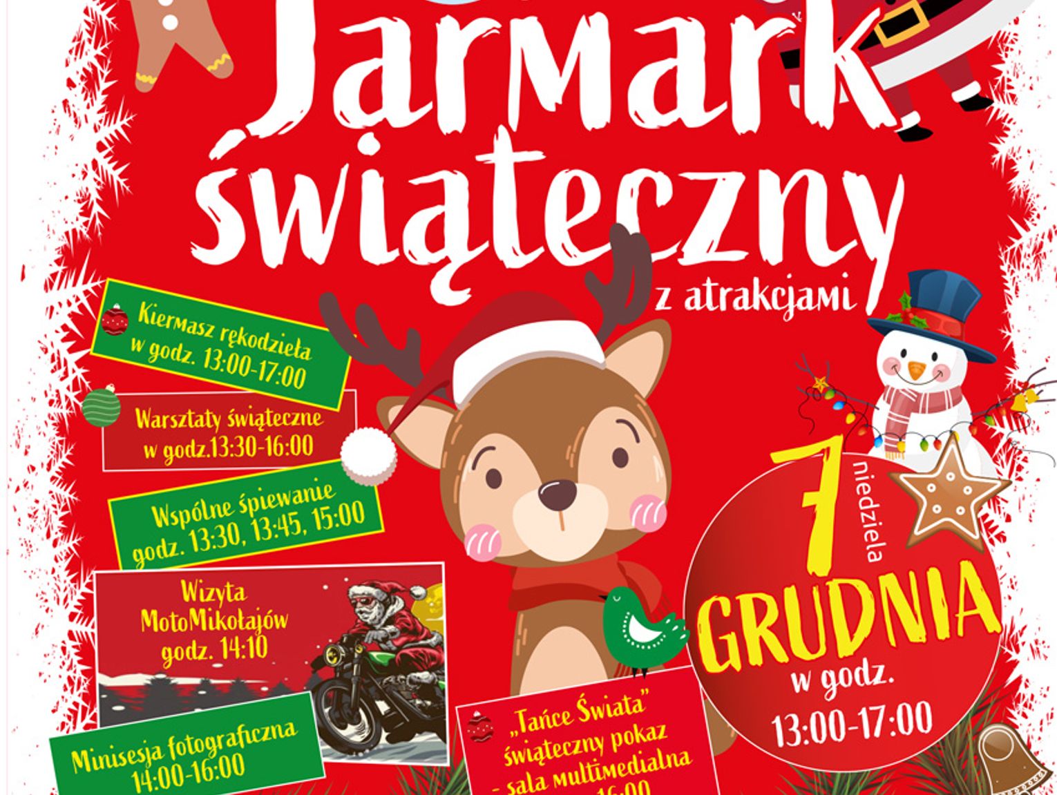Magiczny Jarmark Świąteczny 2025 w Michałowicach. Atrakcje, konkursy i świąteczny klimat