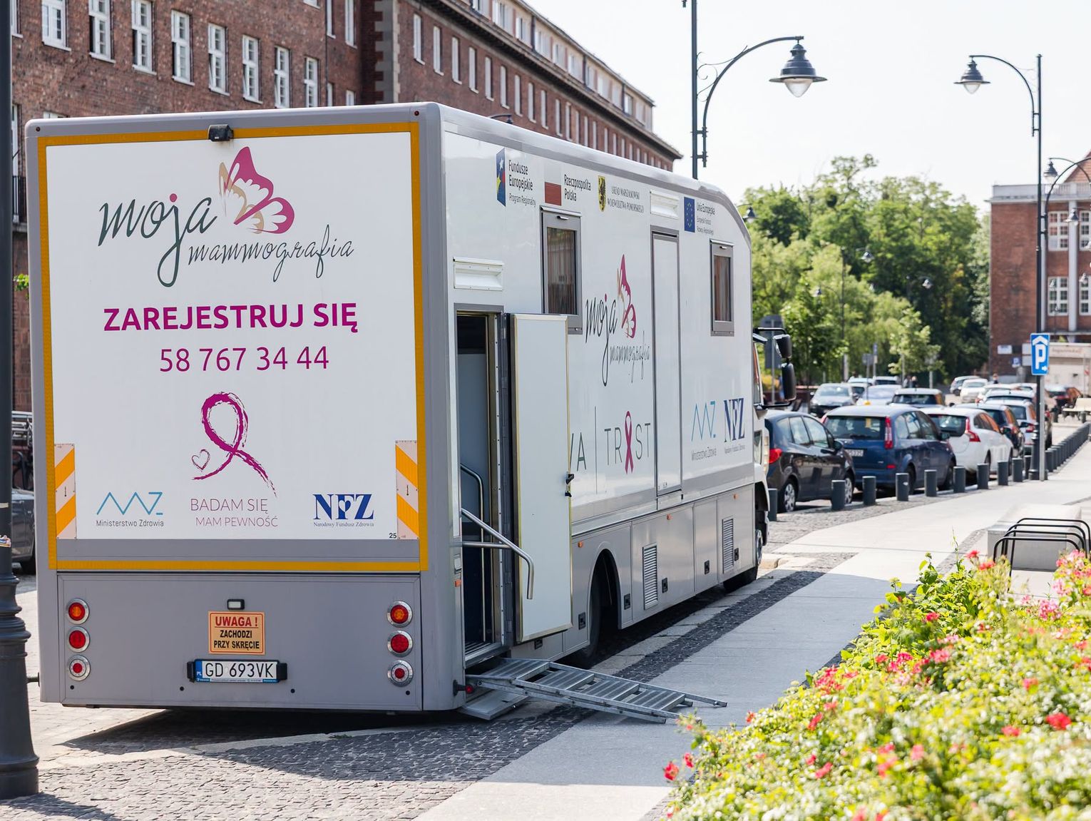 Mammobus przy OSP Piastów. Kobiety będą mogły wykonać bezpłatne badanie