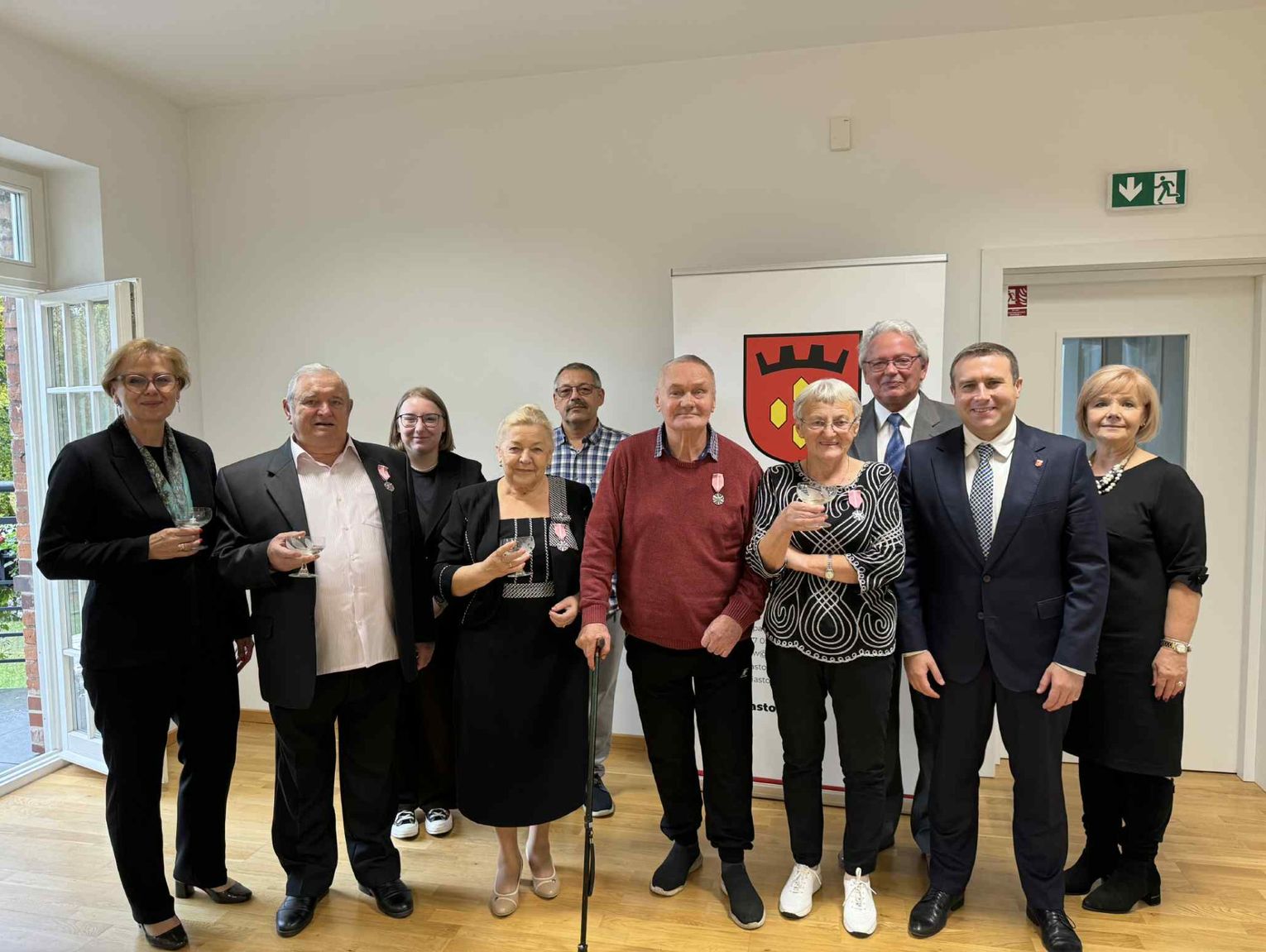 Miłość, która przetrwała próbę czasu – wyjątkowe medale dla par z Piastowa