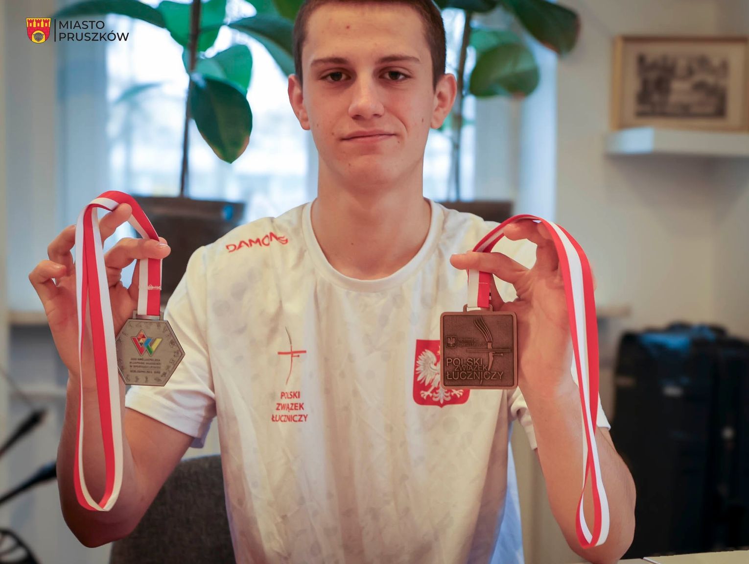 Młody mistrz łucznictwa z Pruszkowa. Jan Lisiecki celuje w igrzyska olimpijskie