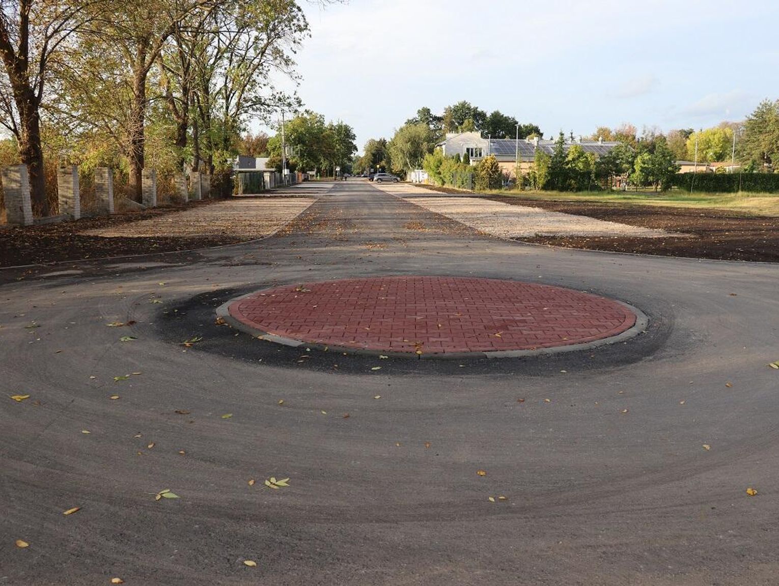 Nowa ulica Stefana Woydy w Brwinowie