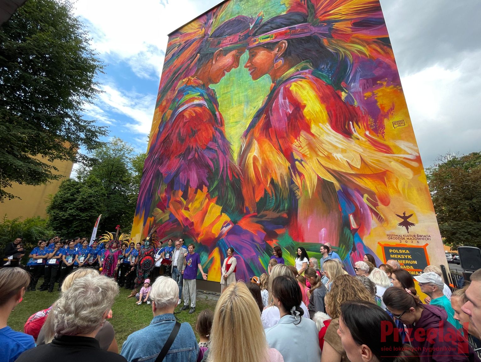 Nowy mural Festiwalu Kultur Świata w Grodzisku Mazowieckim odsłonięty!