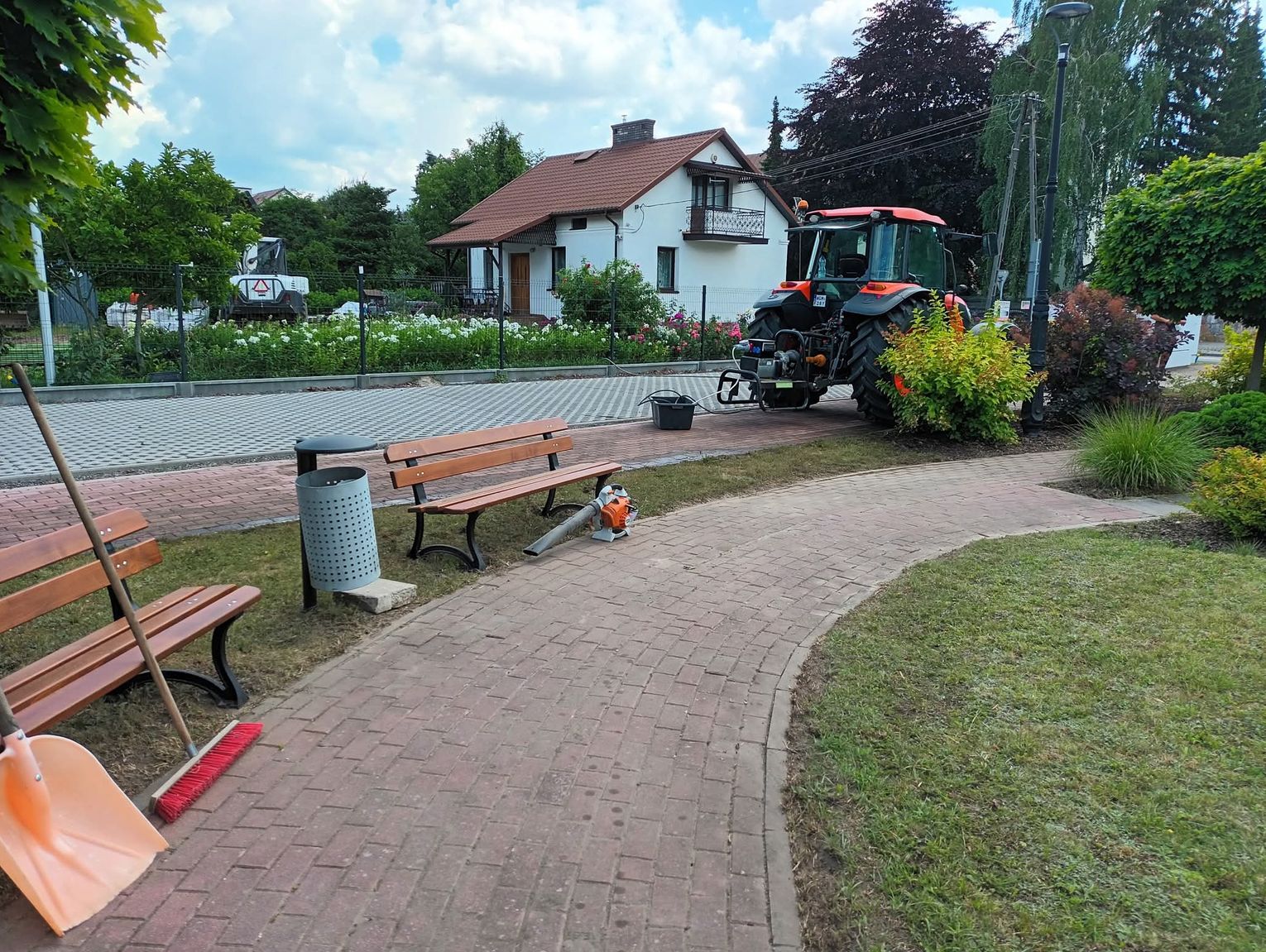 Odnowiony skwer w Żelechowie