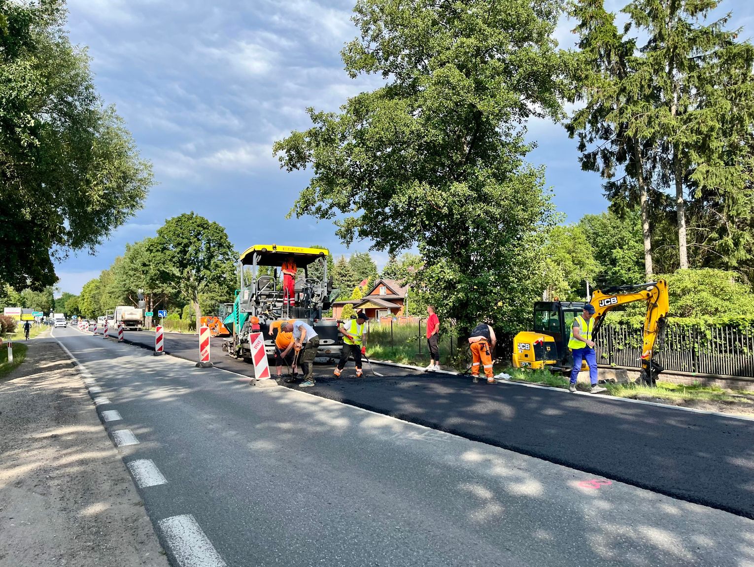 Ogromne utrudnienia na DW719 w Otrębusach