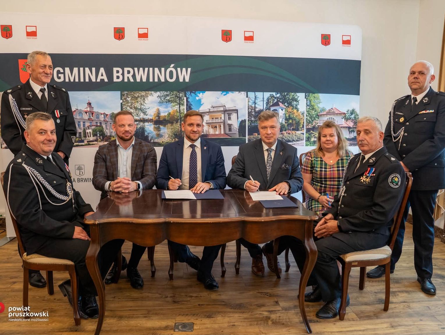 Powiat Pruszkowski przekaże 89 tys. zł dla strażaków z gminy Brwinów