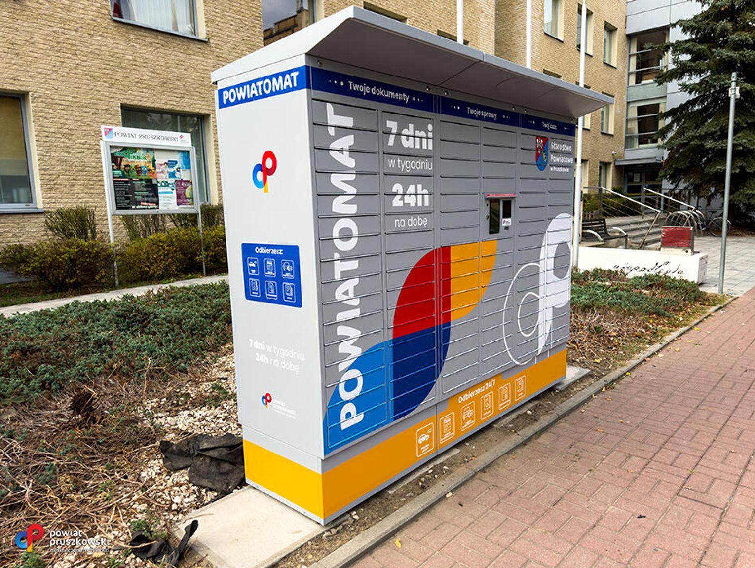 Powiatomat w Pruszkowie – nowoczesny sposób na odbiór dokumentów bez kolejek