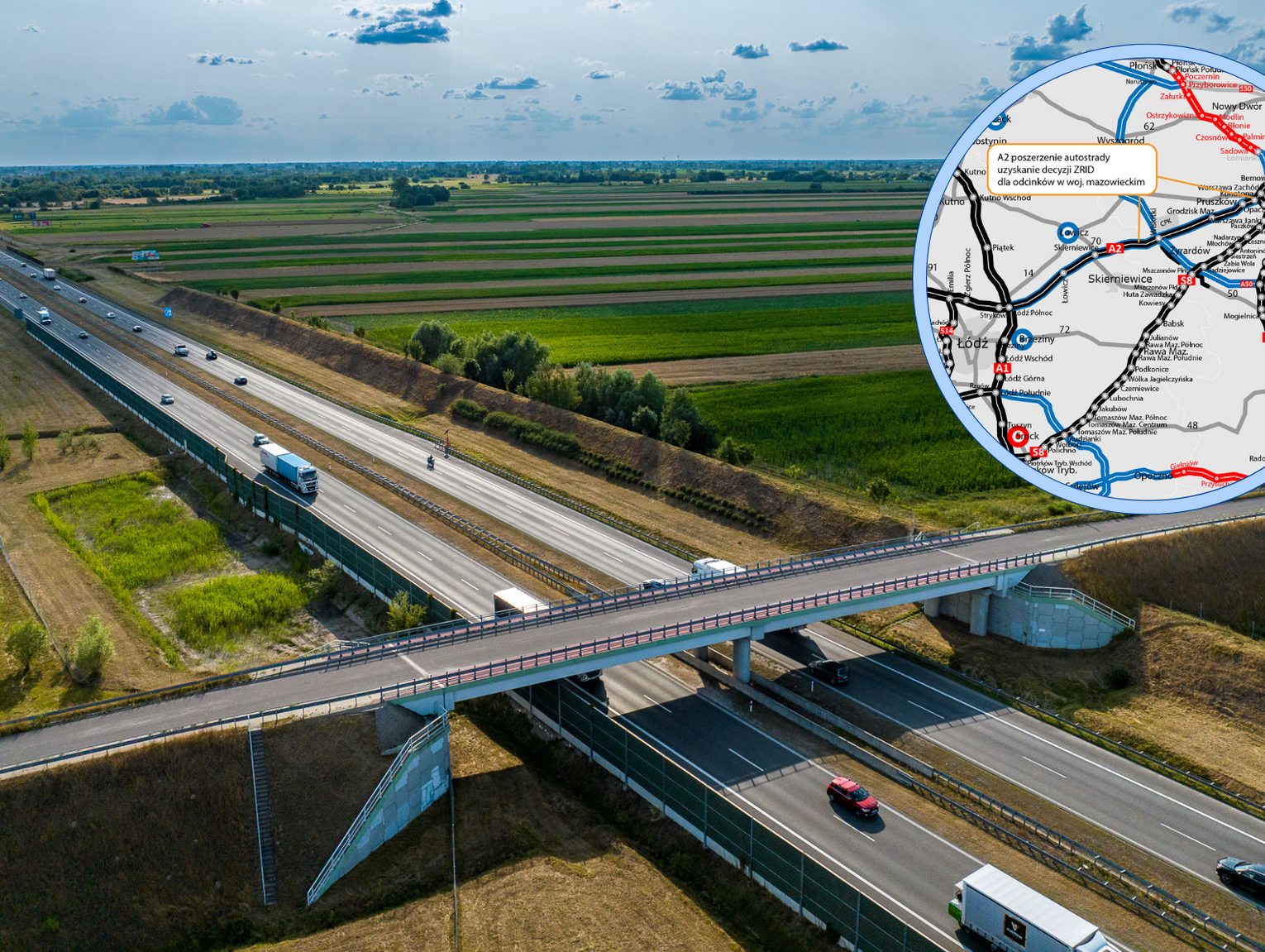 Rozbudowa autostrady A2 coraz bliżej