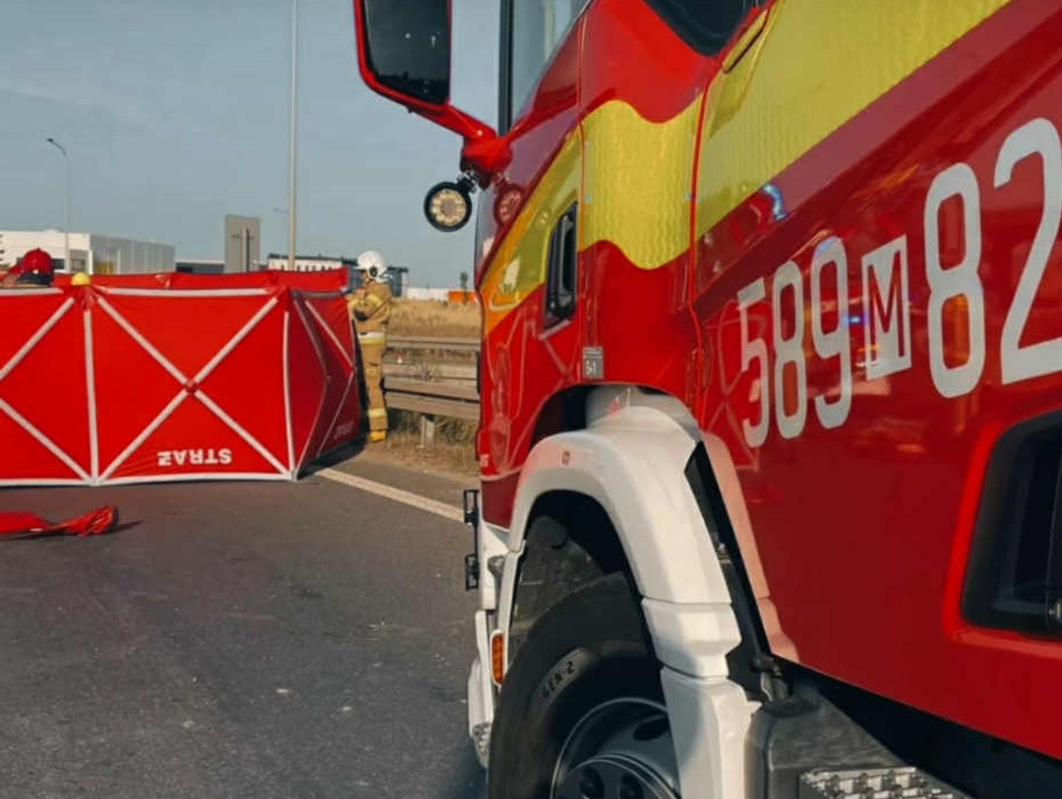 Śmiertelny wypadek niedaleko miejscowości Sokołów. Motocyklista nie żyje