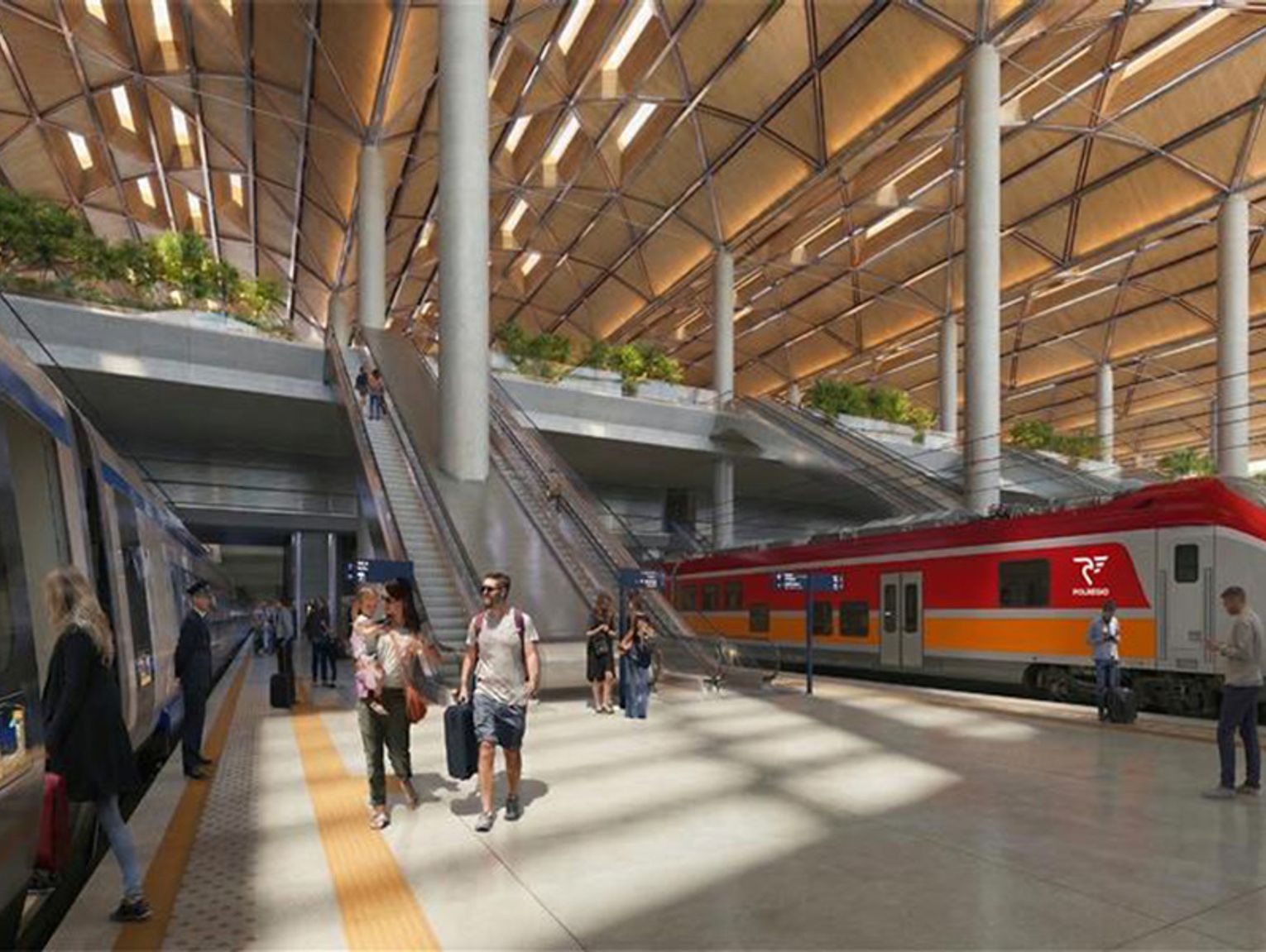 Szybkie pociągi do CPK: POLREGIO włącza się w projekt Port Polska i linię „Y”