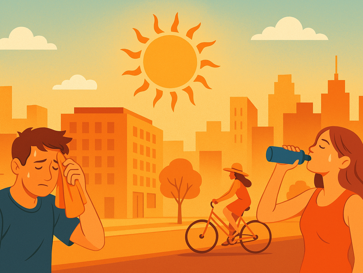 Uwaga mieszkańcy! Przed nami fala upałów