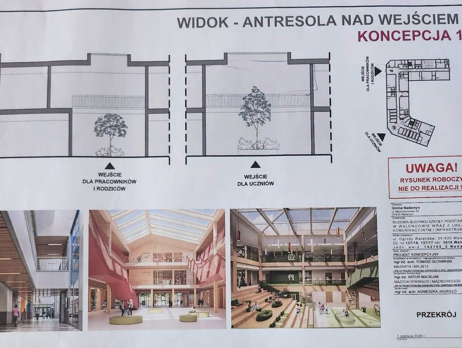 W Walendowie powstanie nowe centrum oświaty i sportu. Gmina pokazała plany