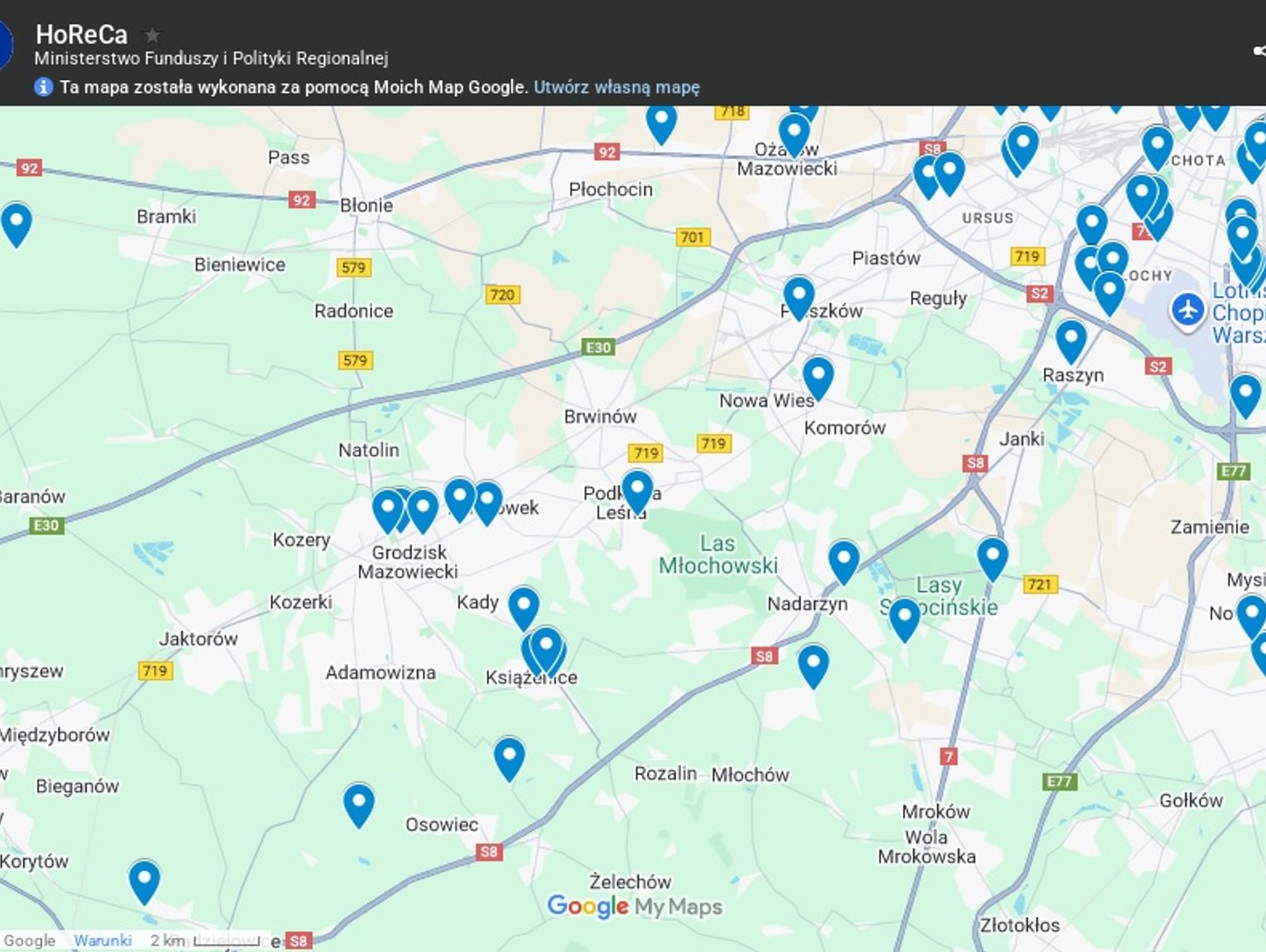 Wypożyczalnia sprzętu wodnego, śniadaniownia i mobilne kino – na co pieniądze z KPO pójdą w powiatach pruszkowskim i grodziskim?