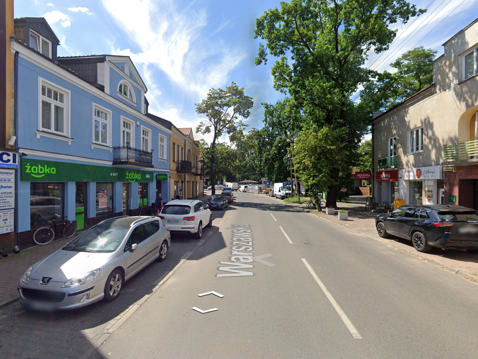 Zamknięcie ul. Warszawskiej w Milanówku