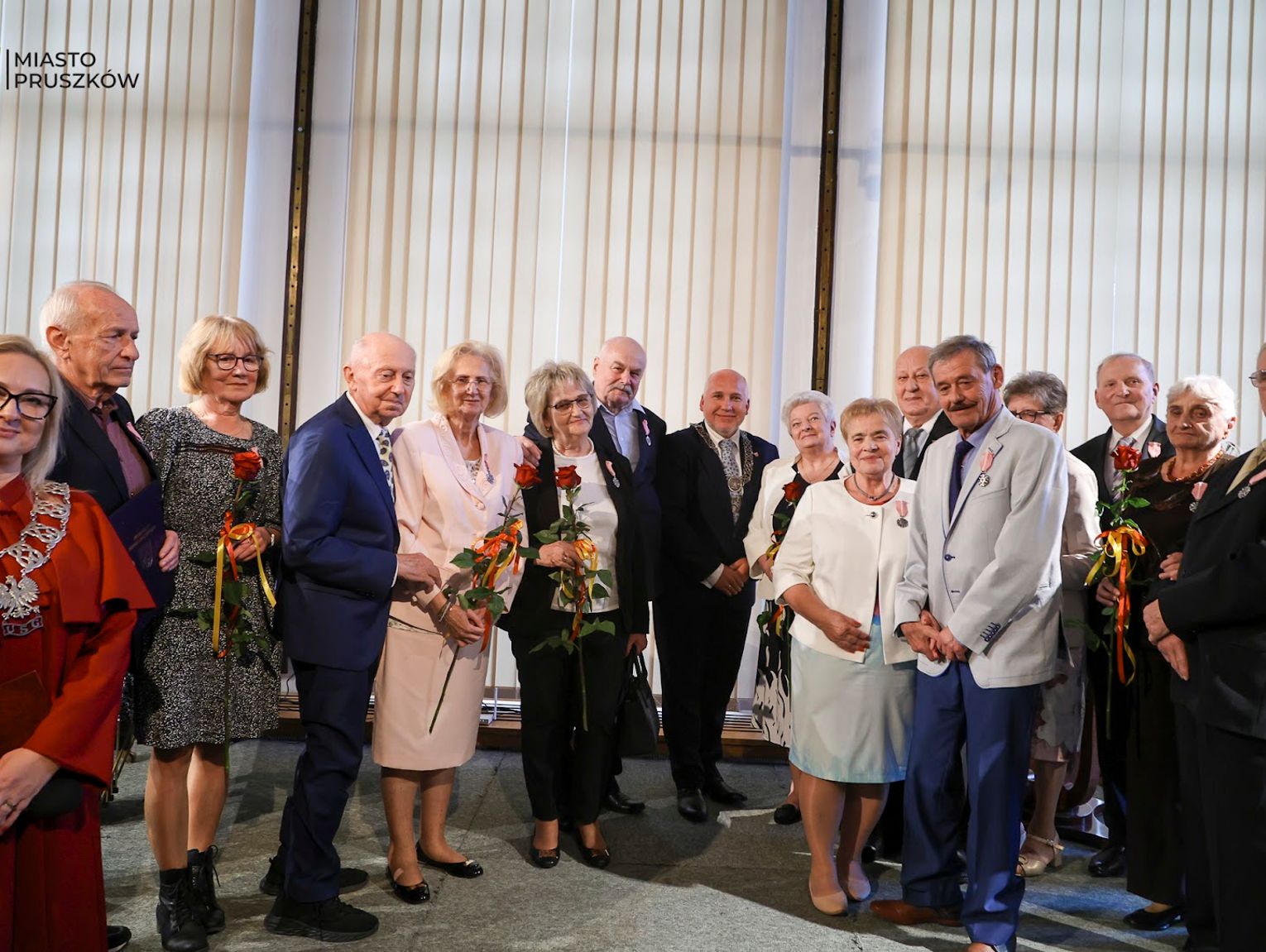 Złote Gody w Pruszkowie: siedem par świętowało pół wieku miłości i wierności