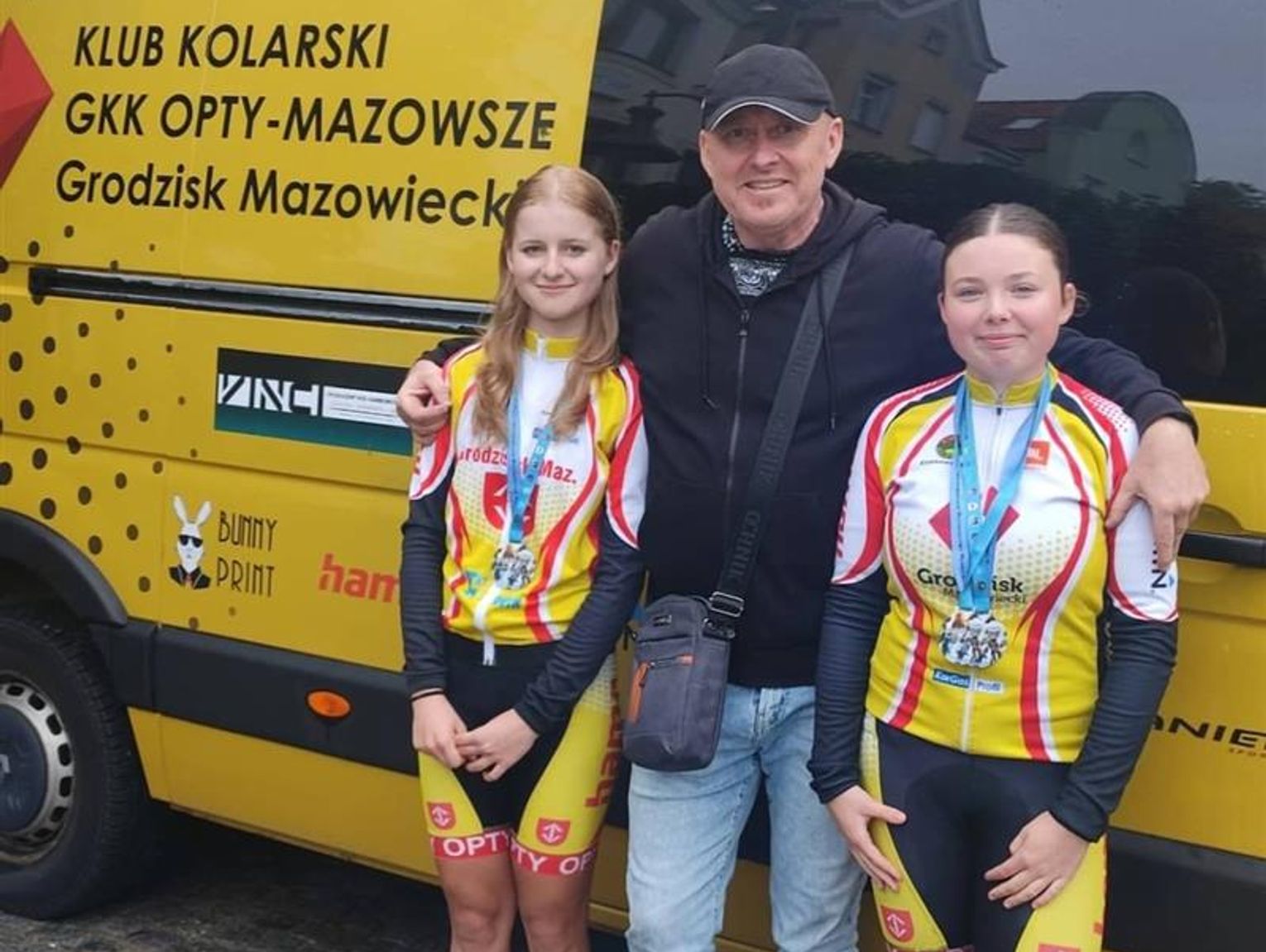 Złote sukcesy kolarek GKK OPTY MAZOWSZE na Mistrzostwach Młodzików