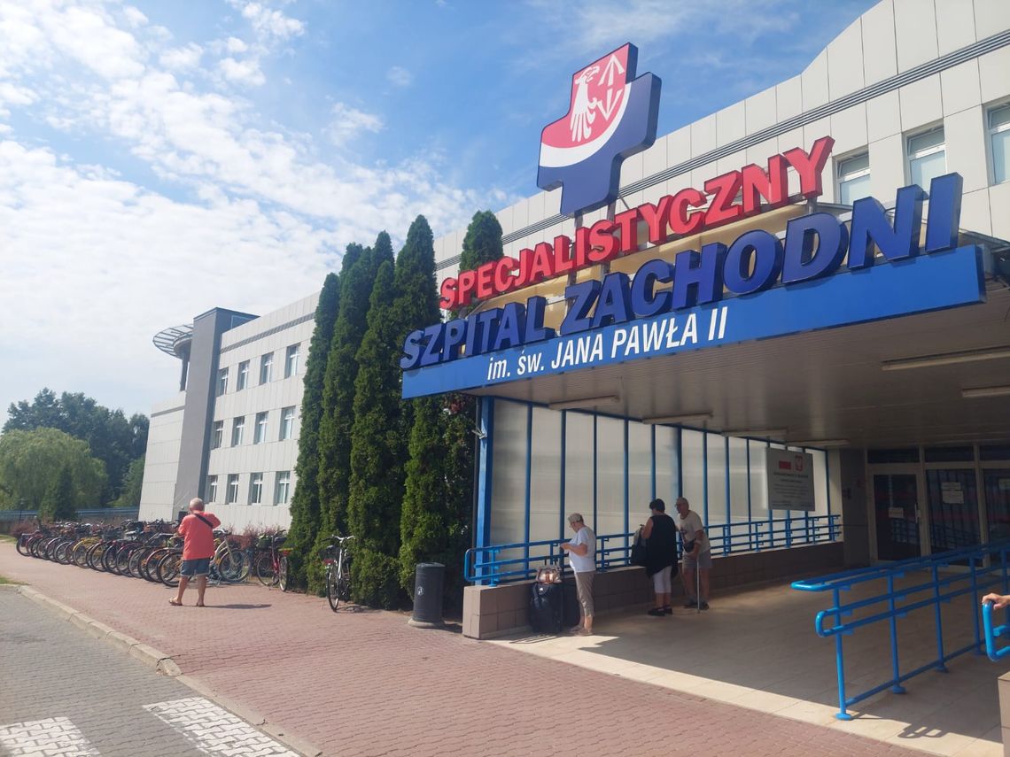 Szpital Zachodni: lądowisko wkrótce otwarte ruszy modernizacja SOR