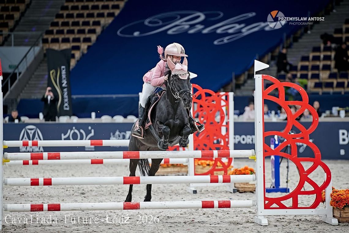 10-letnia Zuzanna Sasin z gminy Raszyn wicemistrzynią Cavaliada Future w Łodzi