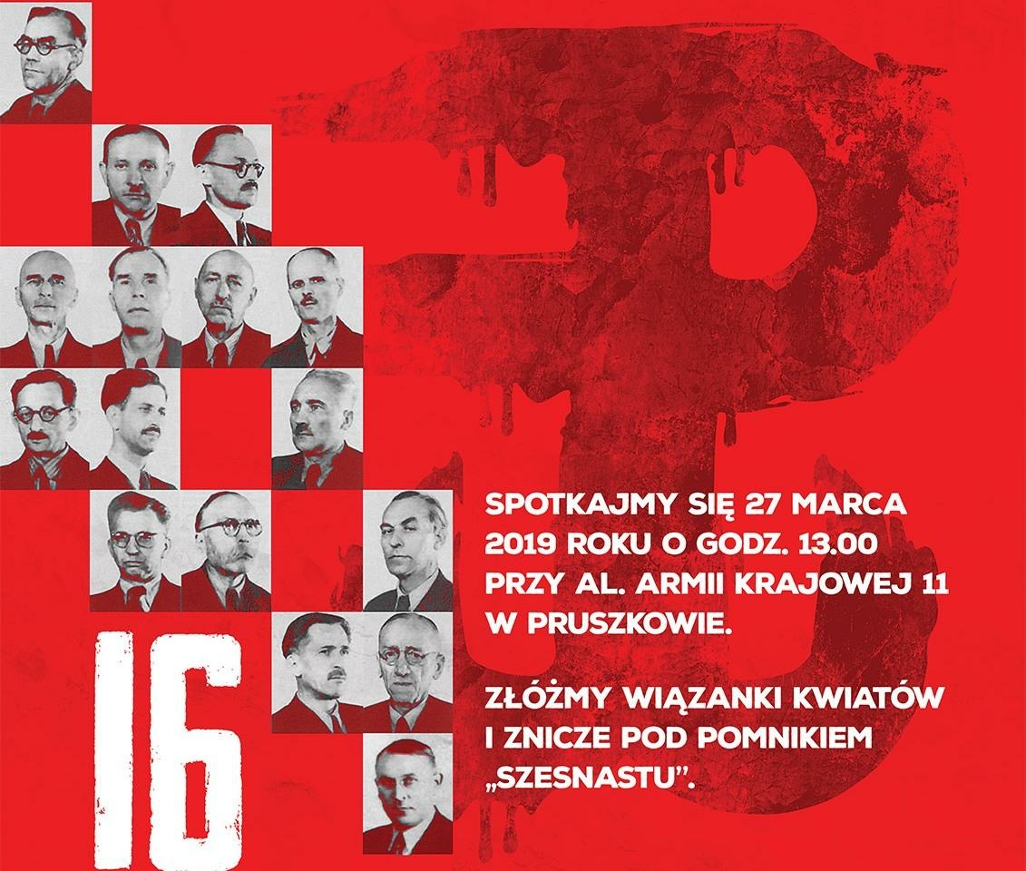 74. rocznica aresztowania Szesnastu Przywódców Polskiego Państwa Podziemnego