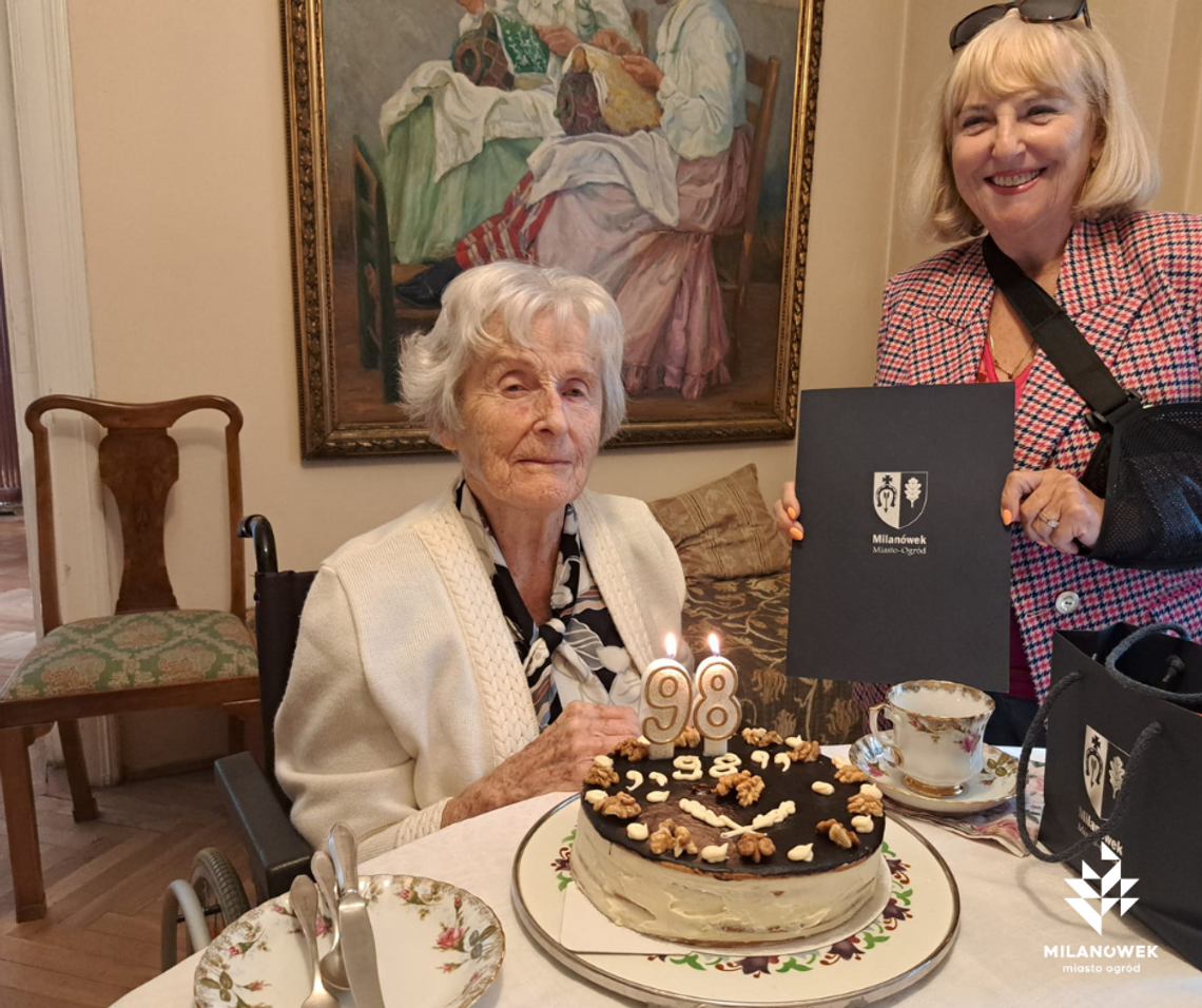 98. urodziny Heleny Czyżewicz „Lali” – Bohaterki Armii Krajowej z Milanówka
