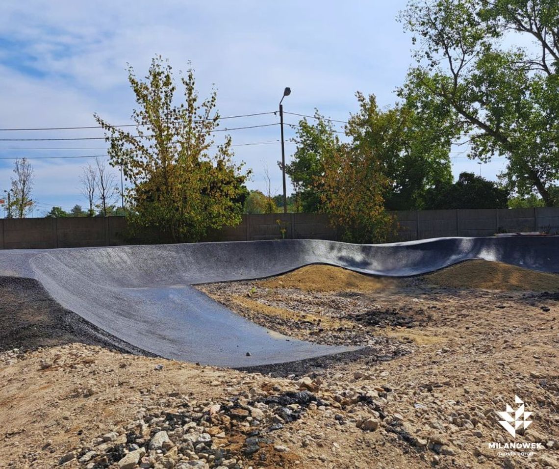 Pumptrack na Turczynku z oświetleniem i monitoringiem
